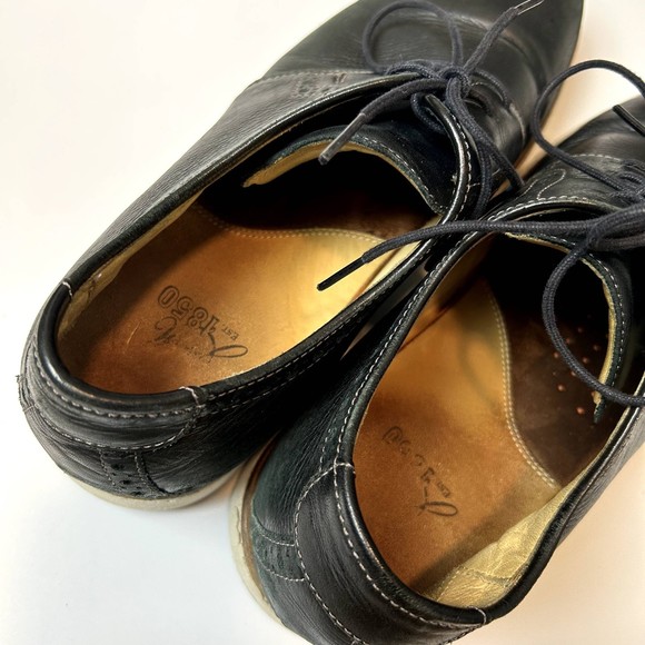 Johnston & Murphy J&M Martell Plain Toe Mens Dress Shoe Size 10M Black Lace-up main image 14